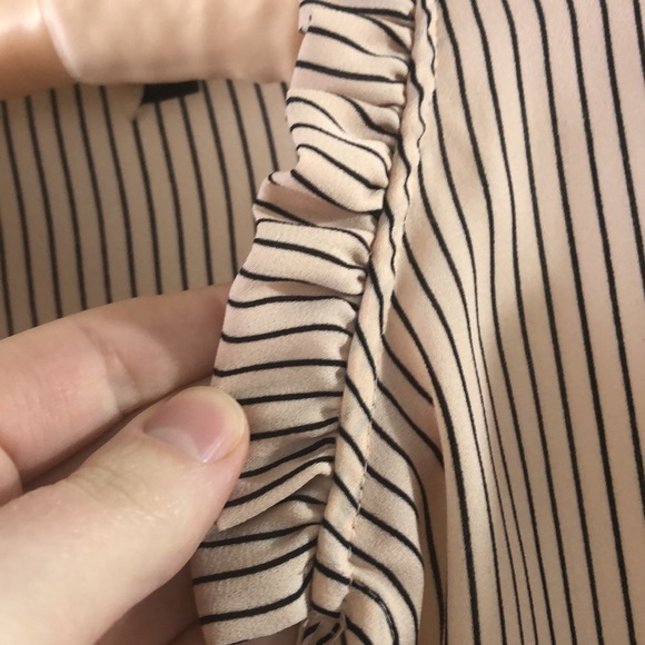 Blush stripe blouse - Picture 2 of 4
